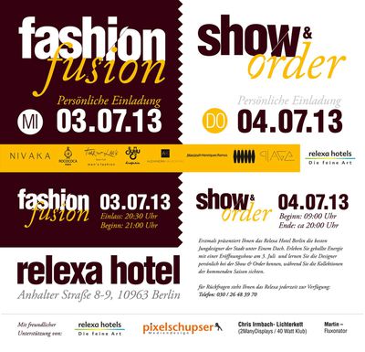Fashion Fusion 2013 Relexa Hotel